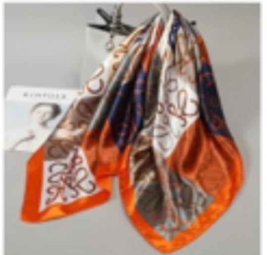Luxè22Co Pure Silk Head Scarf