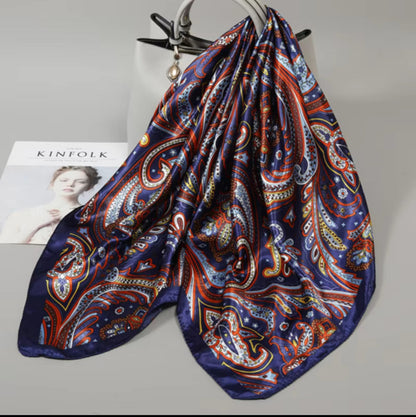 Luxè22Co Pure Silk Head Scarf
